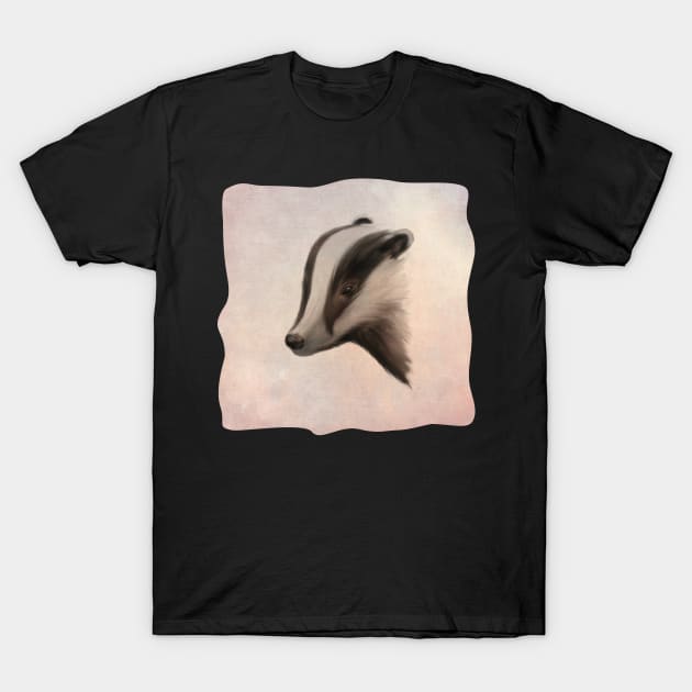 Badger T-Shirt by CreativeByDesign